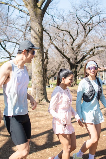 ランニングイベントの様子