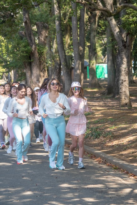 ランニングイベントの様子