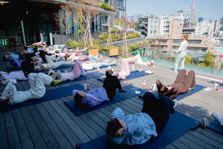 ランニングイベントの様子