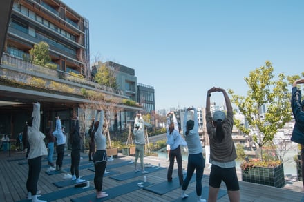 ランニングイベントの様子