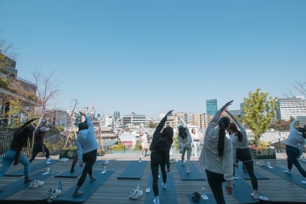 ランニングイベントの様子
