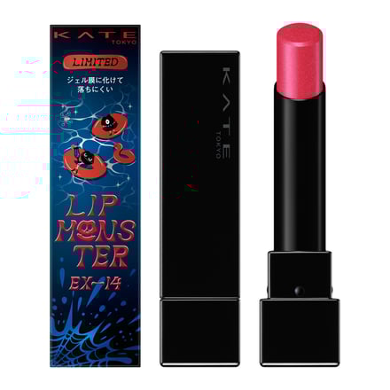 ケイトリップモンスターとリップモンスター ツヤバースの夏限定色の画像