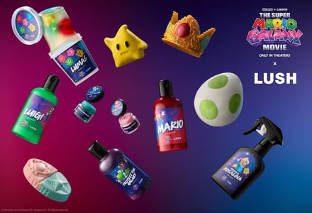 映画「ザ・スーパーマリオギャラクシー・ムービー」 × LUSH