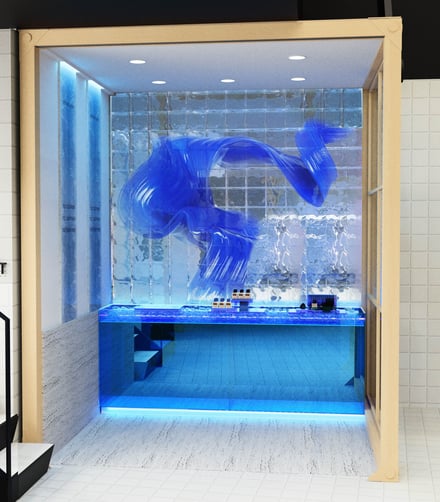 シュウ ウエムラ ポップアップ銭湯