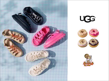 アグのサンダル