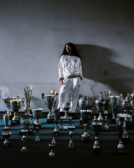 エフシーレアルブリストル×カーハート WIP 着用画像