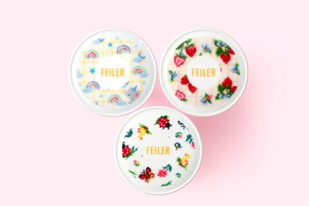 ポップアップ「FEILER ART MUSEUM」のラテアート画像