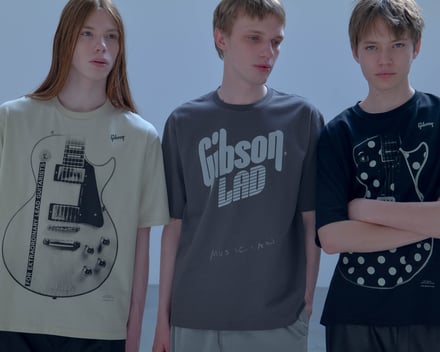 Gibson × LAD MUSICIAN コラボアイテム着用画像