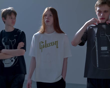 Gibson × LAD MUSICIAN コラボアイテム着用画像