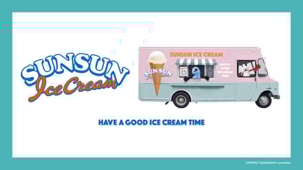 GUとパペットスンスンのコラボ第2弾ヴィジュアル