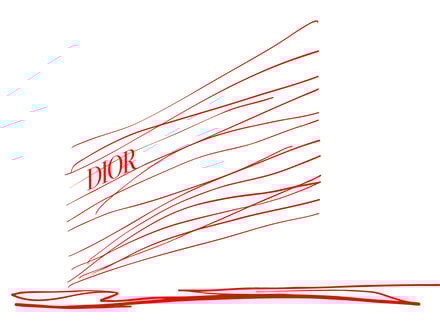 ハウス オブ ディオール 心斎橋 ヴィジュアル