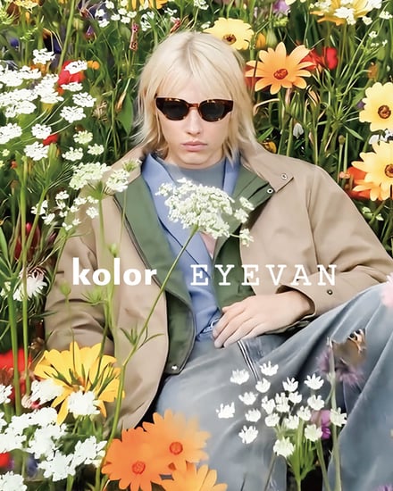 カラーとアイヴァンのコラボ　ヴィジュアルイメージ