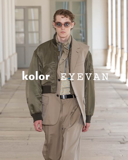 カラーとアイヴァンのコラボ　ヴィジュアルイメージ