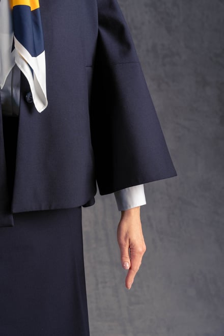 ルフトハンザの新制服着用画像