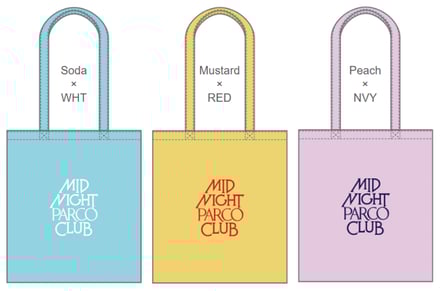 MIDNIGHT PIZZA CLUB のパルコ企画展　グッズアイテム画像