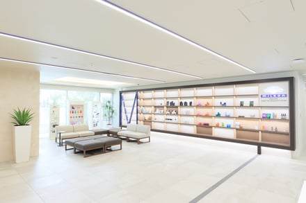 ミルボン人材開発センター内装画像