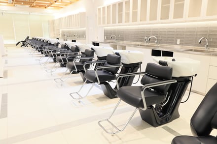 ミルボン人材開発センター内装画像