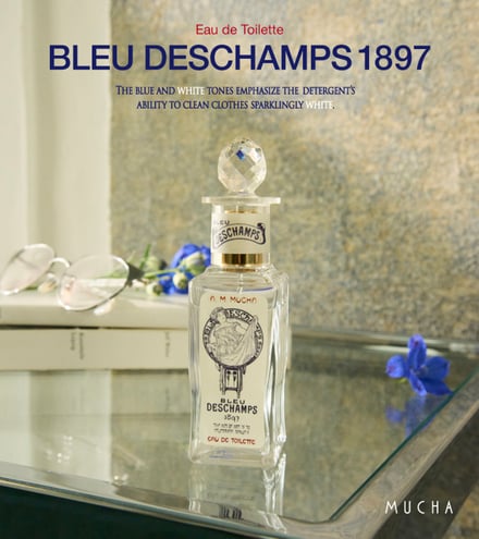 ミュシャ新フレグランスキービジュアル画像