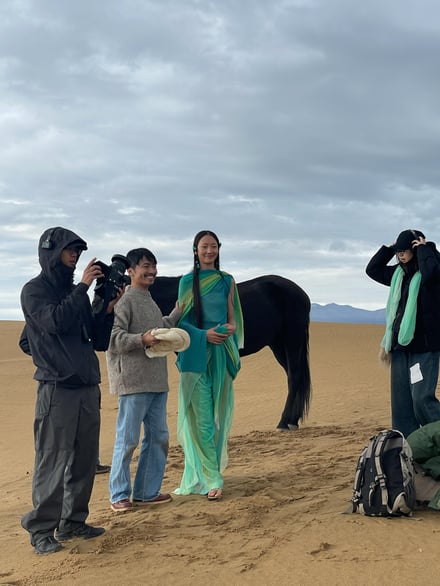 パルコ2026年夏の広告の制作風景