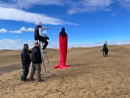 パルコ2026年夏の広告の制作風景