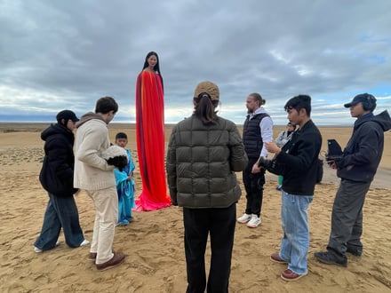 パルコ2026年夏の広告の制作風景