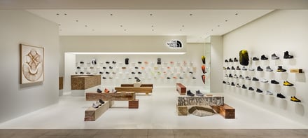 「ザ・ノース・フェイス フットウエア シンサイバシ」の店頭画像