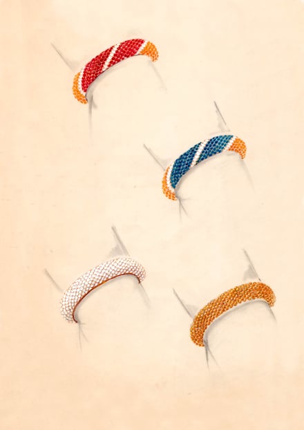 ヴァン クリーフ＆アーペル　1960年頃の作品