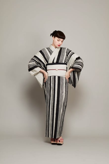 きものやまと　中原淳一コラボコレクション　着用画像