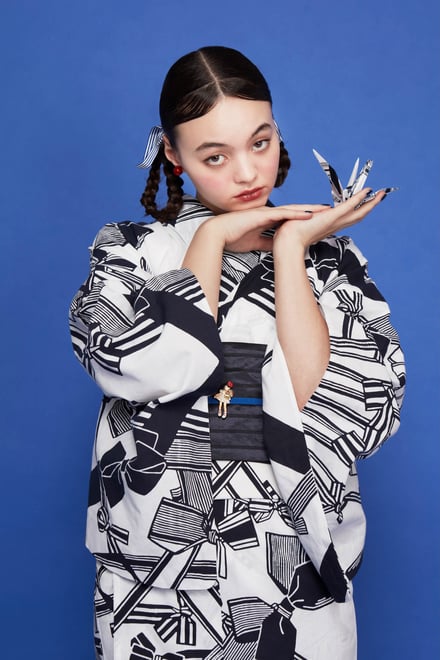 きものやまと　中原淳一コラボコレクション　着用画像