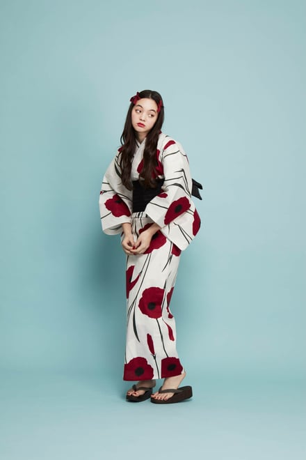 きものやまと　中原淳一コラボコレクション　着用画像