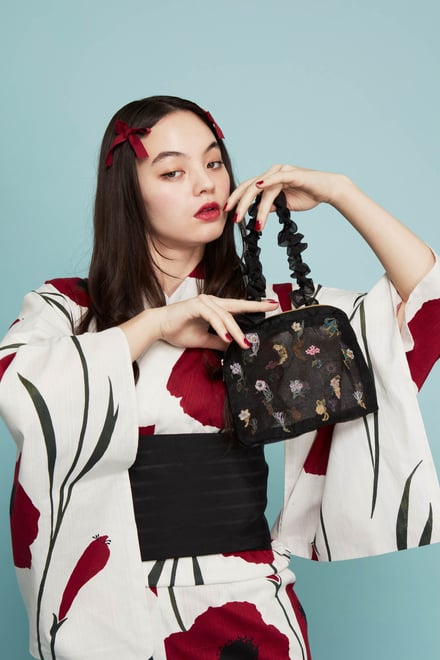 きものやまと　中原淳一コラボコレクション　着用画像