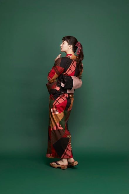 きものやまと　中原淳一コラボコレクション　着用画像