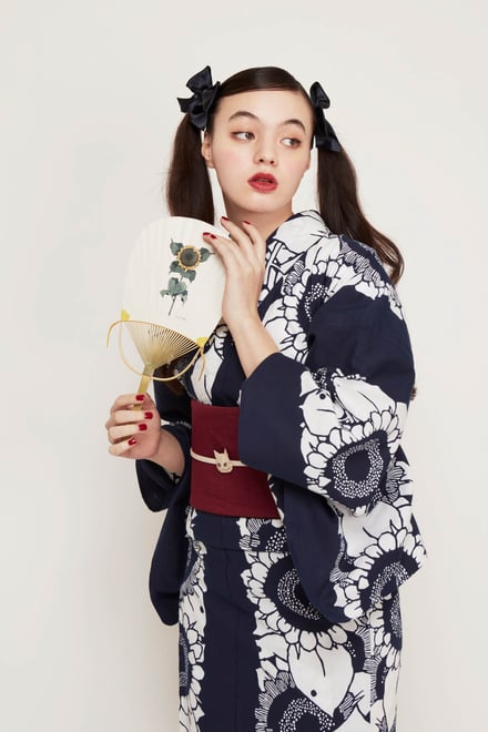 きものやまと　中原淳一コラボコレクション　着用画像