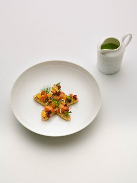 レストラン「ムッシュ ディオール」の料理
