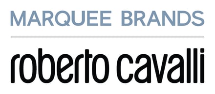 Marquee BrandsとRoberto Cavalli ロゴ