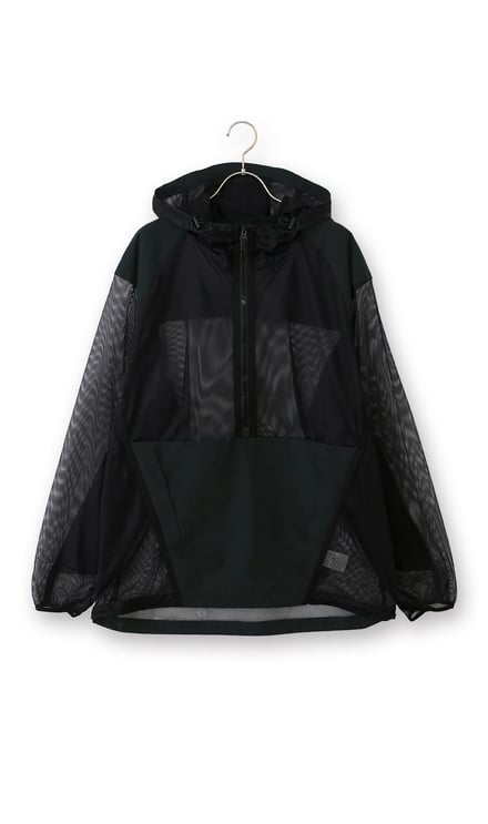 メッシュアノラックプルオーバーの画像