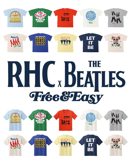 RHC ロンハーマンとザ・ビートルズのコラボTシャツ