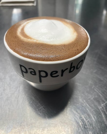 ホットカフェラテの画像