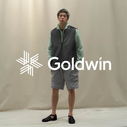 Goldwin モデル着用画像
