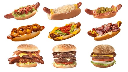 ホットドック画像