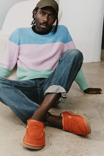 UGG® × JW Anderson コラボシューズのキャンペーン画像
