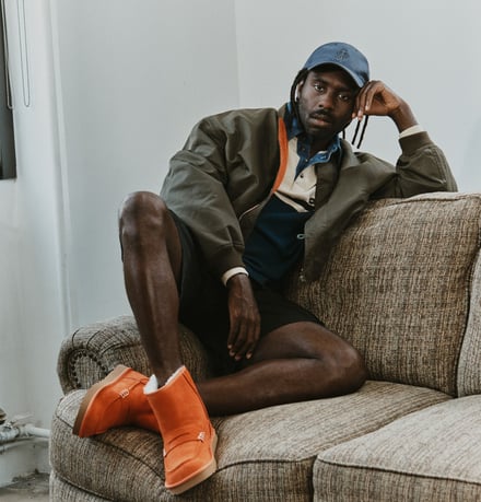 UGG® × JW Anderson コラボシューズのキャンペーン画像