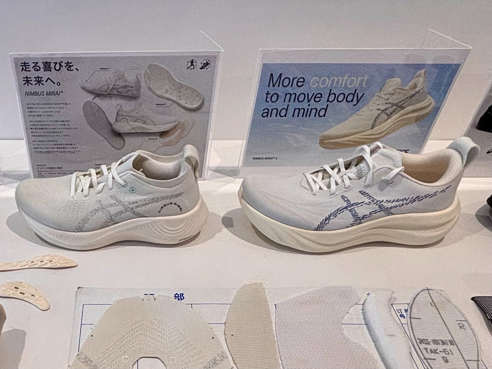 「ニンバス ミライ」の初代と2代目モデルの画像