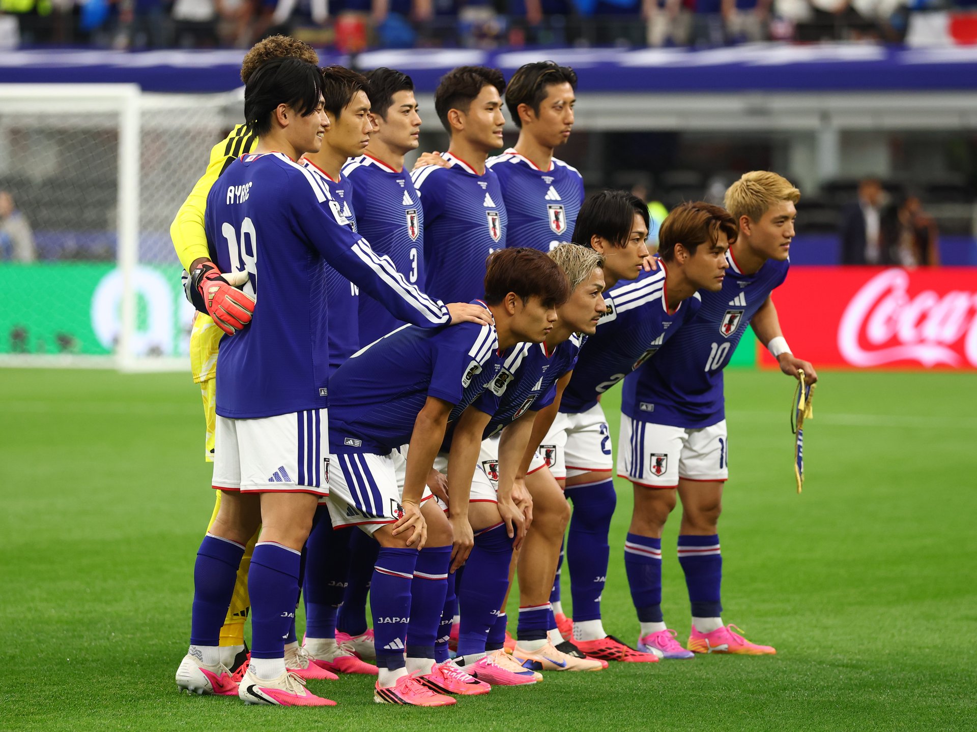 FIFAワールドカップ2026 オランダ戦での日本代表選手団