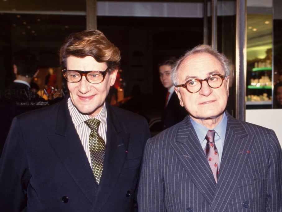 イヴ・サンローランのポートレート