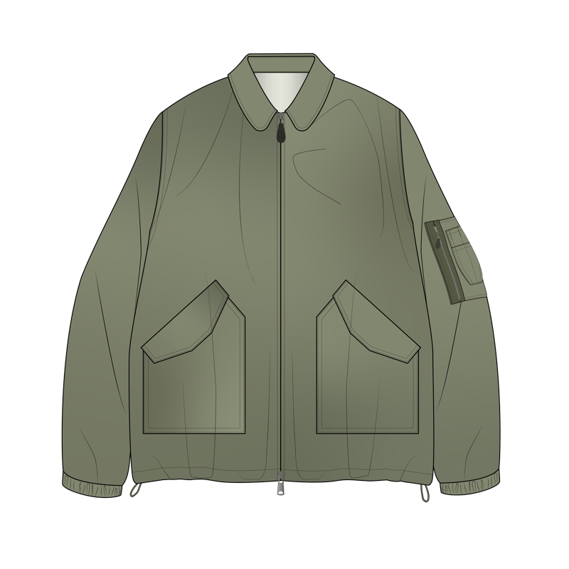 CWUジャケット(CWU jacket)のイラスト