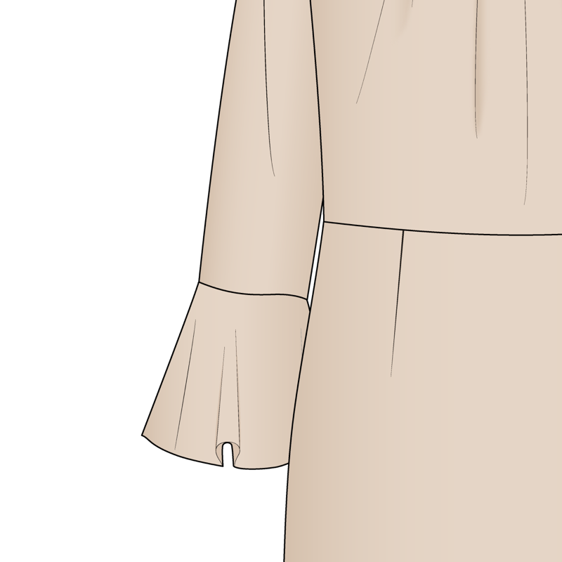 エクステンションカフス(extension cuffs)のイラスト