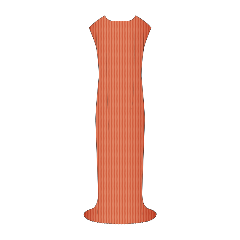 デルフォスドレス(delphos dress)のイラスト