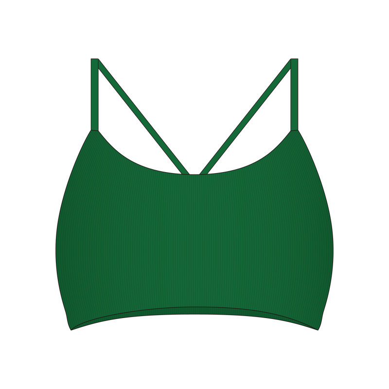 スポーツブラ(sports bra)のイラスト