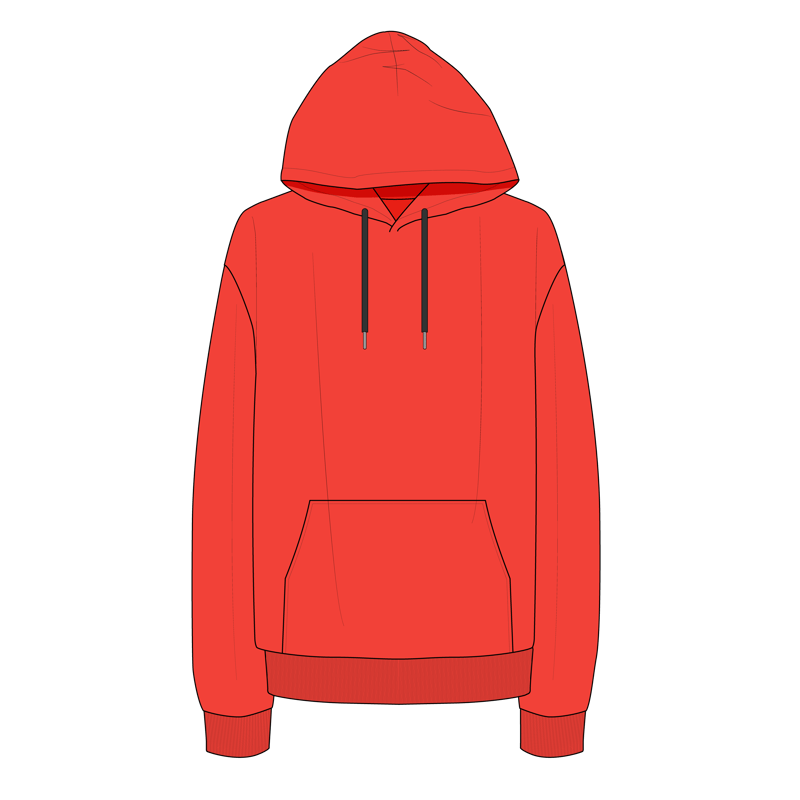 クロスカントリーパーカ(cross country parka)のイラスト